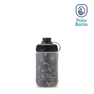 Polar Bottle 12oz MUCK 雙層保冷噴射水壺 SHATTER 黑棕 / 自行車 水壺 單車 保冷 噴射水壺