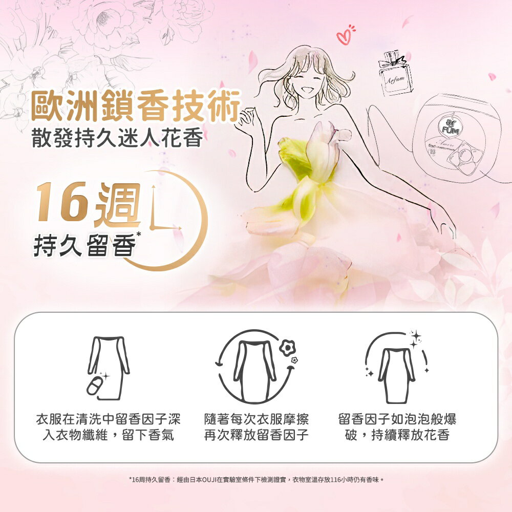 ar FUM 紡優美 5合1 日本進口 洗衣香氛膠囊 洗衣球-至愛-240顆_箱購_(20顆x12盒) 4