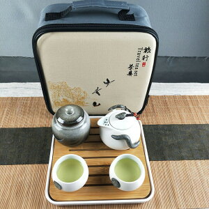小茶具套裝家用日式杯具整套功夫單人簡約現代酒店客房干泡竹茶臺
