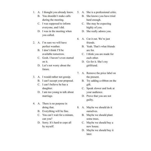 NEW GEPT 全新全民英檢中高級聽力&閱讀題庫解析:英檢多益雙滿分名師教你超級解題技巧(附MP3) 2