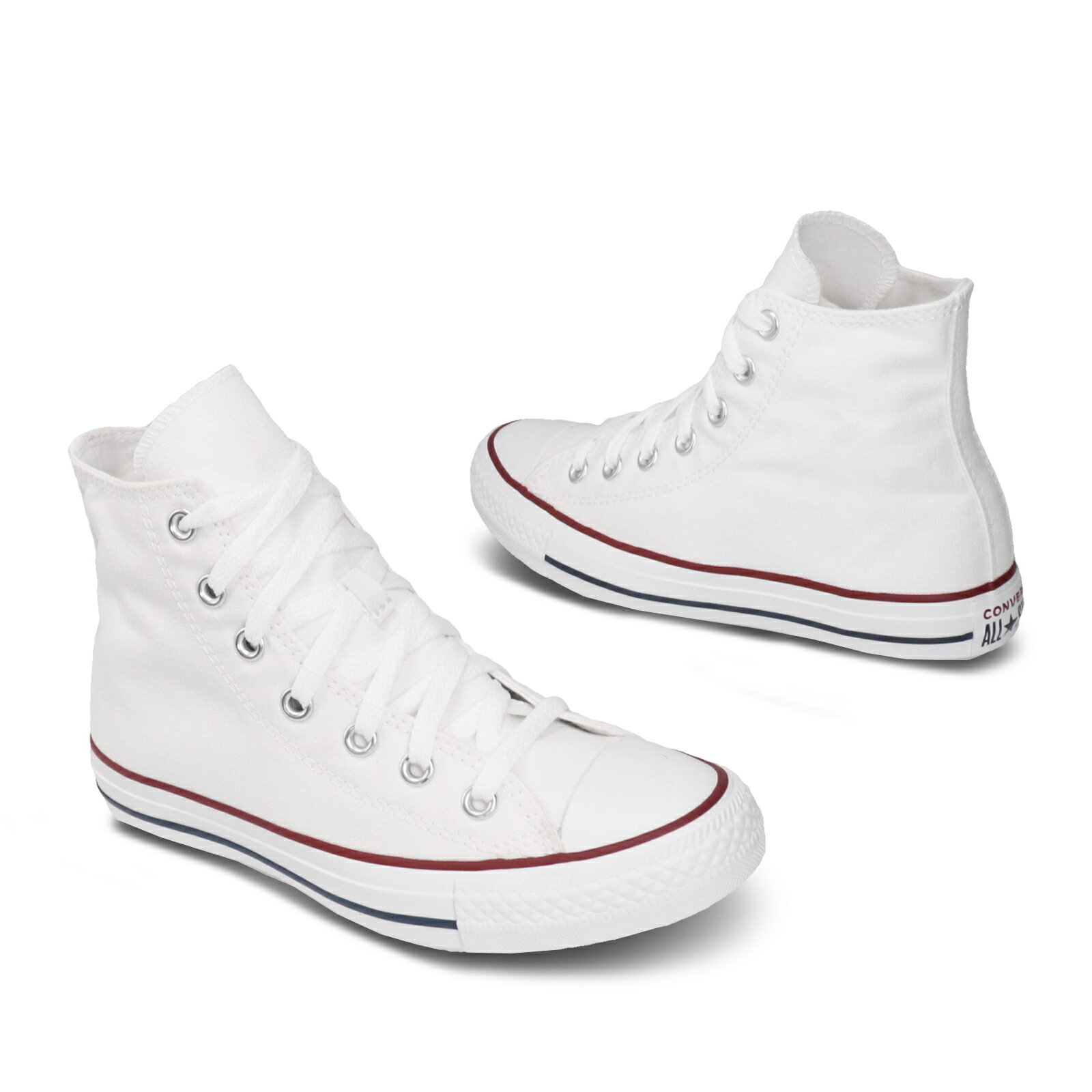 Converse 帆布鞋 Chuck All Star 高筒 基本款 白 紅 情侶鞋 休閒鞋 男鞋 女鞋 M7650C #雙12限定 6