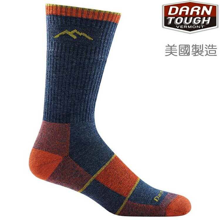 Darn Tough HIKER BOOT 男款 羊毛襪/保暖襪/登山健行襪 1405 丹寧藍 DENIM