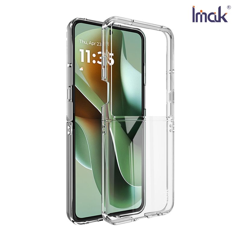 Imak Motorola Moto razr 60 Ultra 羽翼II水晶殼(Pro版) 硬殼 透明殼 保護殼 壓克力殼 晶盾殼 不發黃【愛瘋潮】