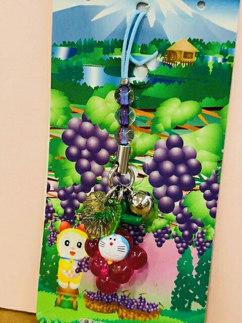 【震撼精品百貨】Doraemon 哆啦A夢 Doraemon手機吊飾-山梨限定版-葡萄 震撼日式精品百貨 【震撼精品百貨】Doraemon 哆啦A夢 Doraemon手機吊飾-山梨限定版-葡萄 震撼日式精品百貨
