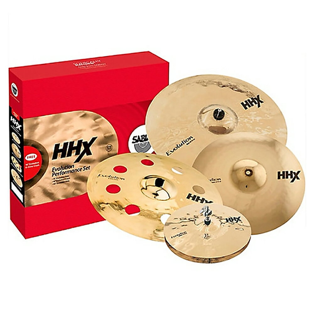 【非凡樂器】SABIAN HHX Evolution Performance Set 套裝銅鈸組 青銅製 15005XEBP / 公司貨