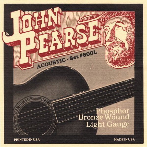 弦類任三包免運 John Pearse 600L (12-53) 木吉他 民謠吉他 磷青銅弦【唐尼樂器】