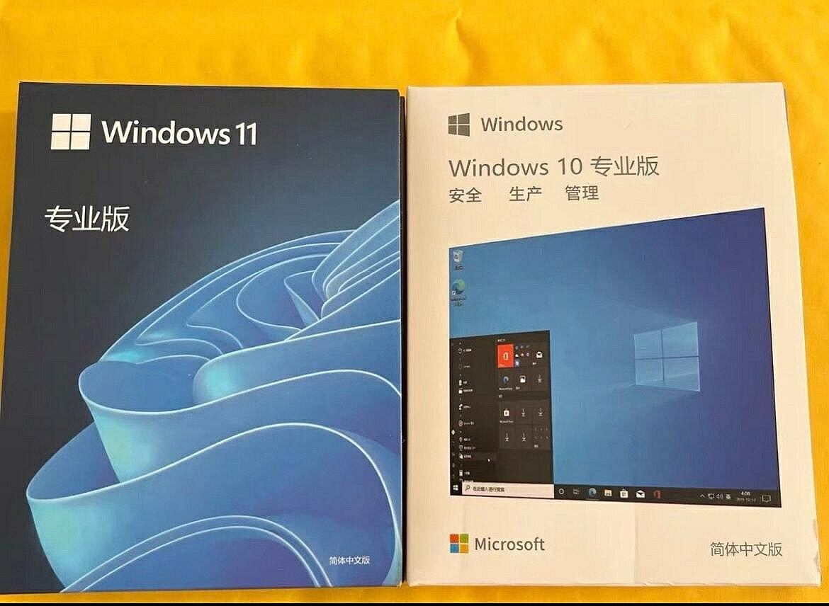 全新正版 Windows11 Pro 專業版彩盒 USB系統盤 Win10 Pro 繁中英多語言 永【微軟批發零售】
