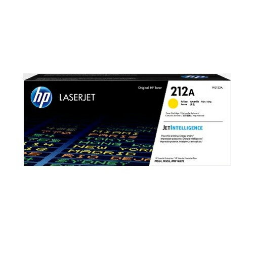 HP 黃色原廠碳粉匣 / 個 W2122A 212A