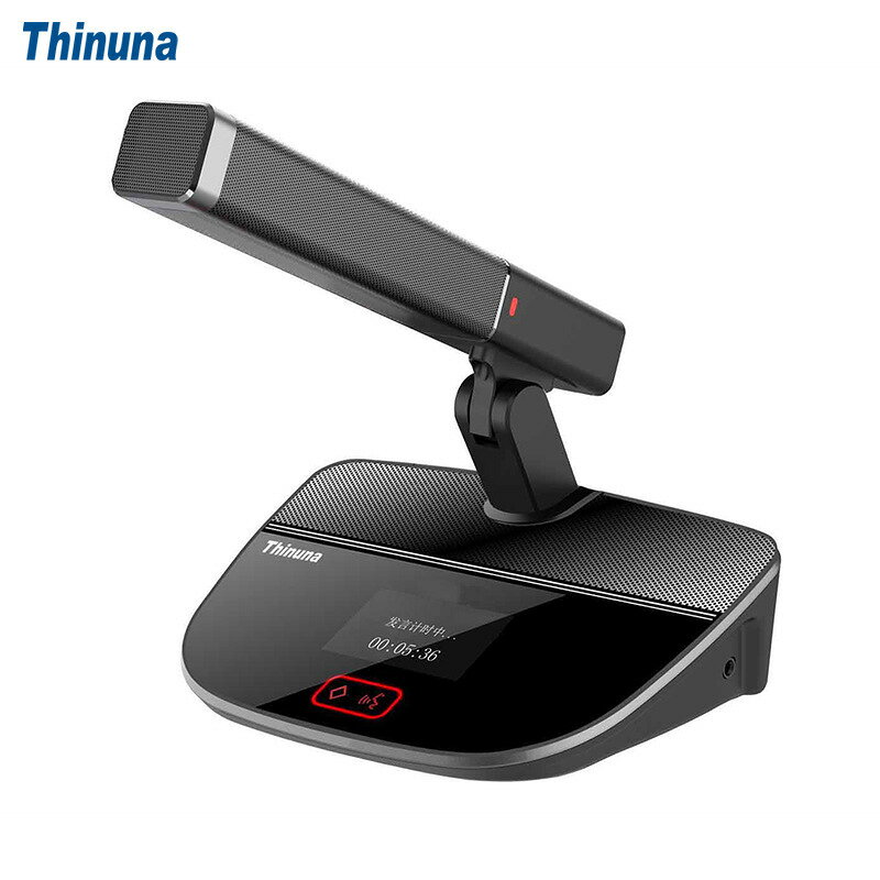 Thinuna WG-2450D II 2.4G無線觸摸雙振膜代錶單元會議話筒麥克風 鑫弘-數碼配件