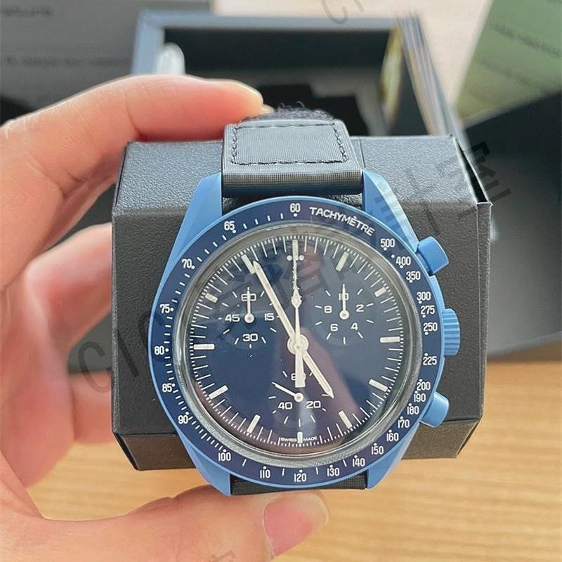 OMEGA × SWATCH 聯名款腕錶行星表月球聯名款系列 限量版 情侶手錶男女同款 8