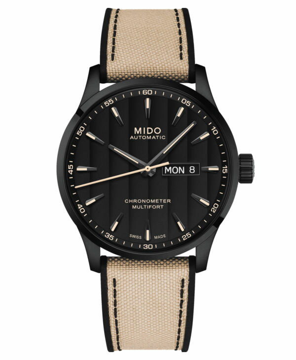 Mido 美度錶 M0384313705109 Multifort日內瓦波紋紳士腕表 /42mm