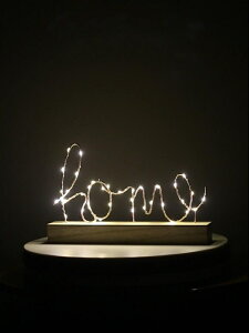 北歐浪漫LED裝飾燈LOVE婚慶臥室床頭柜節日女生木質擺件小夜燈發