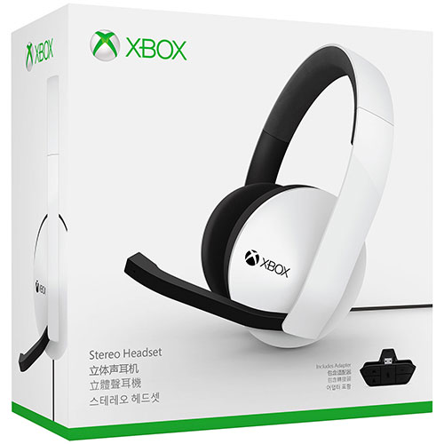 <br/><br/>  Xbox One特別版立體聲耳機_白【愛買】<br/><br/>