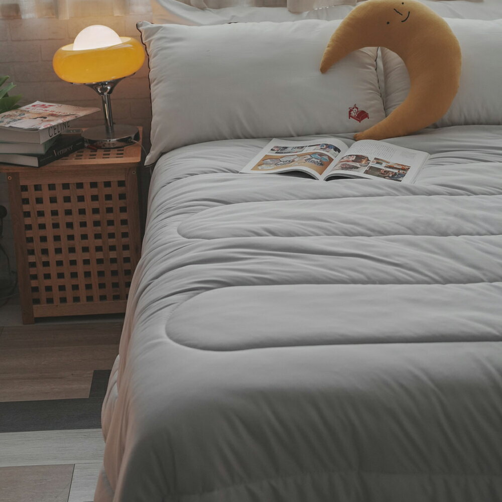 石墨烯水洗呼吸被  雙人6x7尺   台灣製 ｜安眠兔兔系列  四季被 涼被 調節被 棉被 抗漲省荷包