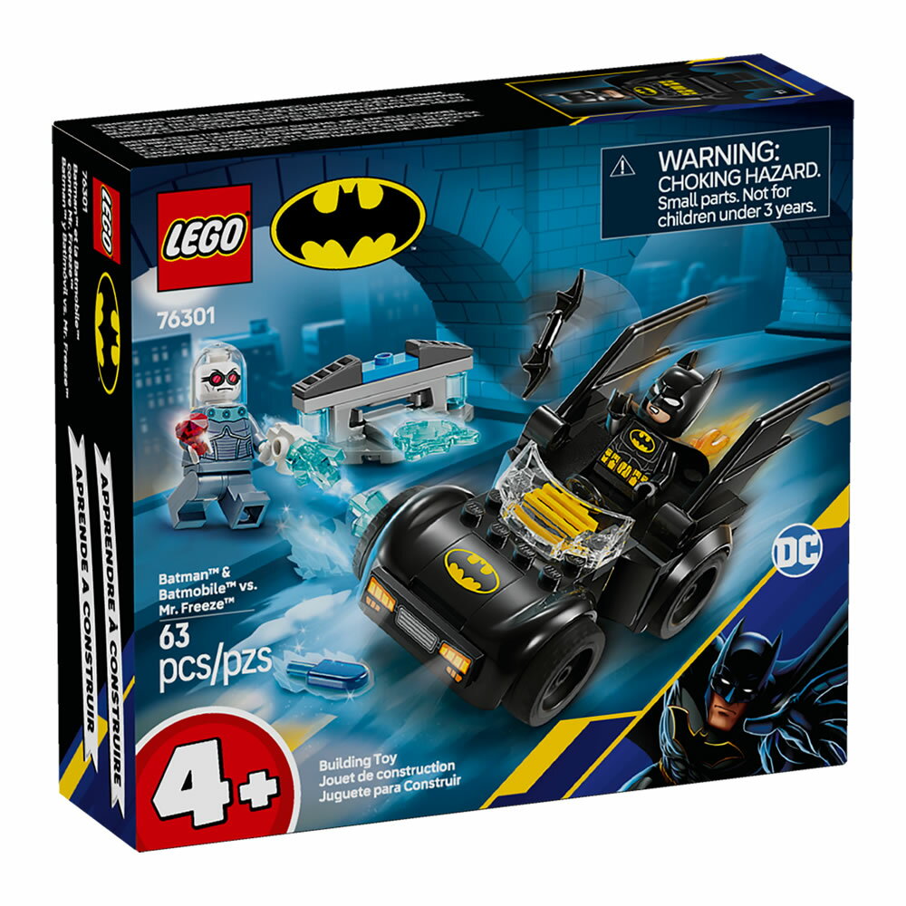 樂高LEGO 76301 SUPER HEROES 超級英雄系列 76301蝙蝠俠 與蝙蝠車 大戰急凍人