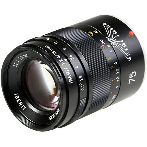 Kipon專賣店: Iberit 75mmf2.4 for FUJI X 卡口 義文公司貨