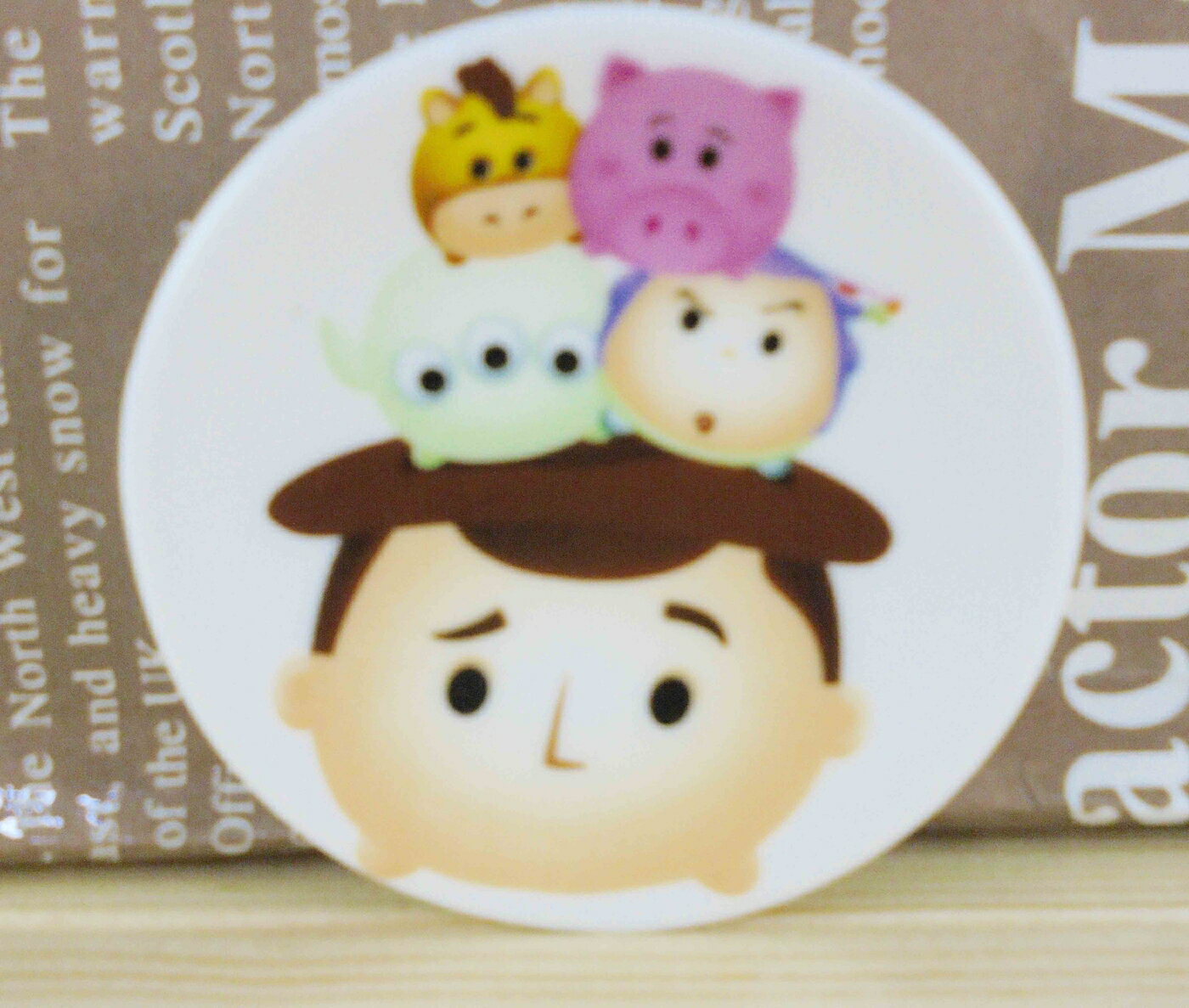 【震撼精品百貨】Metacolle 玩具總動員-瓷器小圓盤-Q板胡迪 震撼日式精品百貨 0