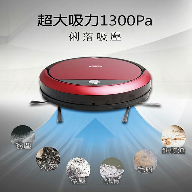 SAMPO聲寶 EC-W19011SBL高效能智慧型掃地機器人 7