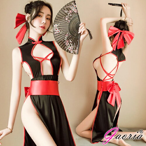 cosplay服裝女 衣服方便情趣裙子性感開叉旗袍免脫開檔制服誘惑【N6-0042薄紗睡衣 罩衫 情趣睡衣 睡裙 網紗 吊帶睡衣 連身睡衣 歐美爆款 優質】【情趣職人】