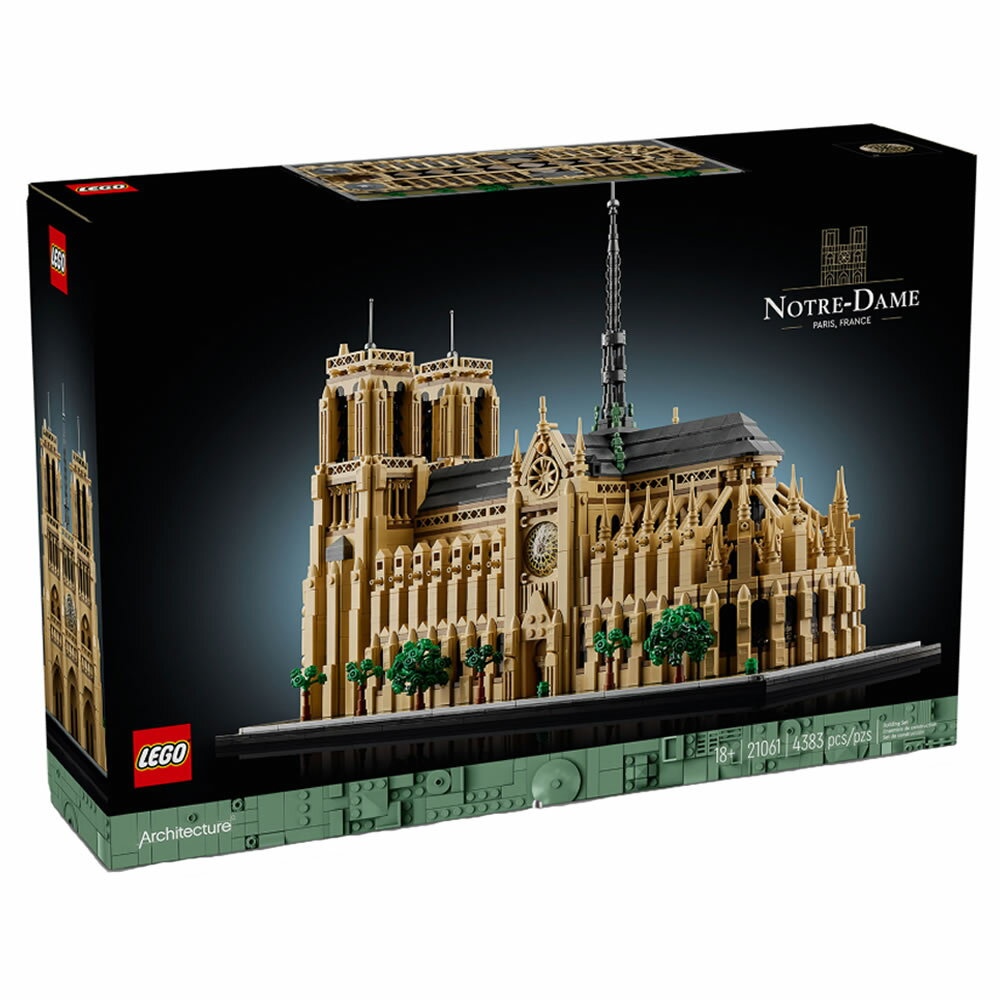 樂高LEGO 21061 ARCHITECTURE 建築系列 巴黎聖母院