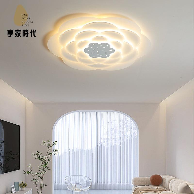 年客廳燈 簡約現代 大氣高檔大廳燈 超亮led圓形臥室吸頂燈xj8131