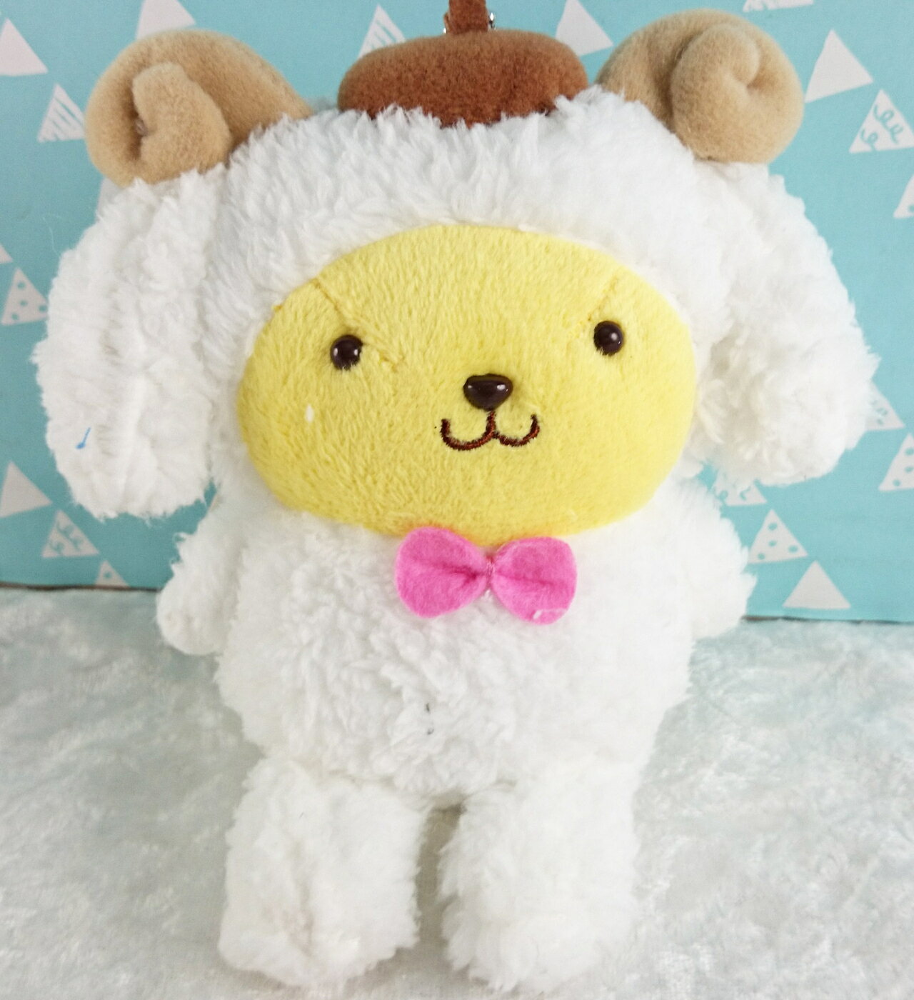 【震撼精品百貨】Pom Pom Purin 布丁狗 吊飾 白羊 震撼日式精品百貨