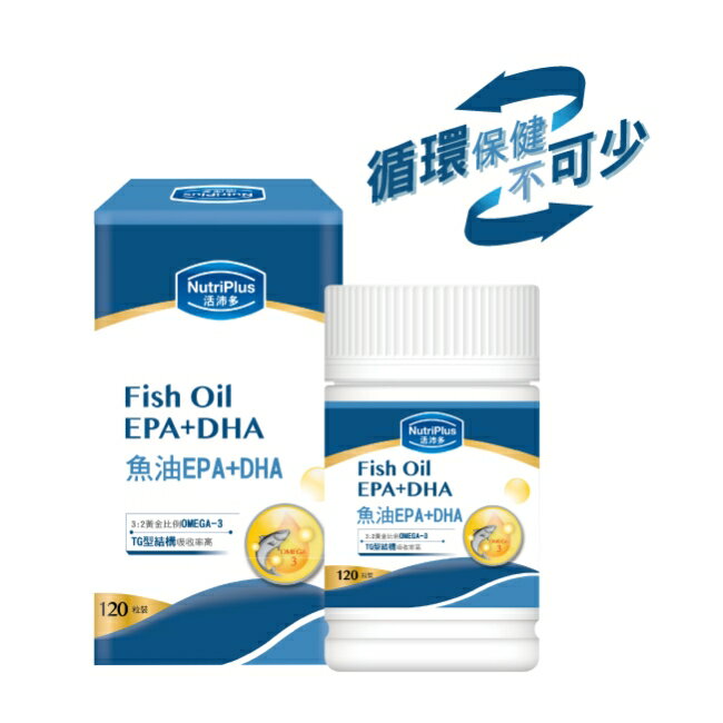 活沛多 魚油DHA+EPA軟膠囊120粒 0