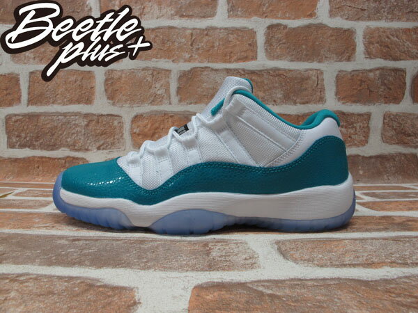 BEETLE PLUS 全新 現貨 JORDAN 11 RETRO LOW GG 白 TIFFANY 白蒂芬妮綠 冰底 低統 童鞋 580521-143