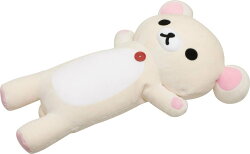 X射線【C668774】牛奶熊Korilakkuma 大字型絨毛公仔,懶熊/拉拉熊/情人節/禮物/公仔/娃娃/送禮/日貨/生日禮物/交換禮物/玩偶/擺飾/裝飾