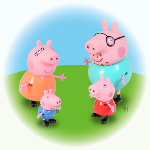 peppa pig 粉紅豬小妹家庭公仔組 媽媽 佩佩 的搜尋比價結果