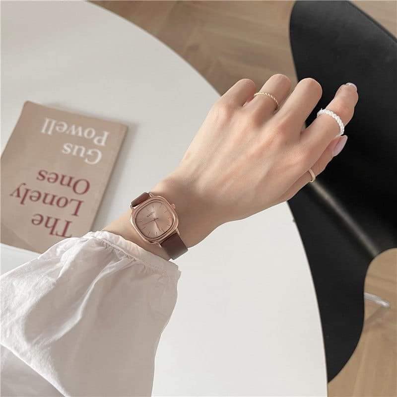 夏季韓版復古時尚方塊手錶