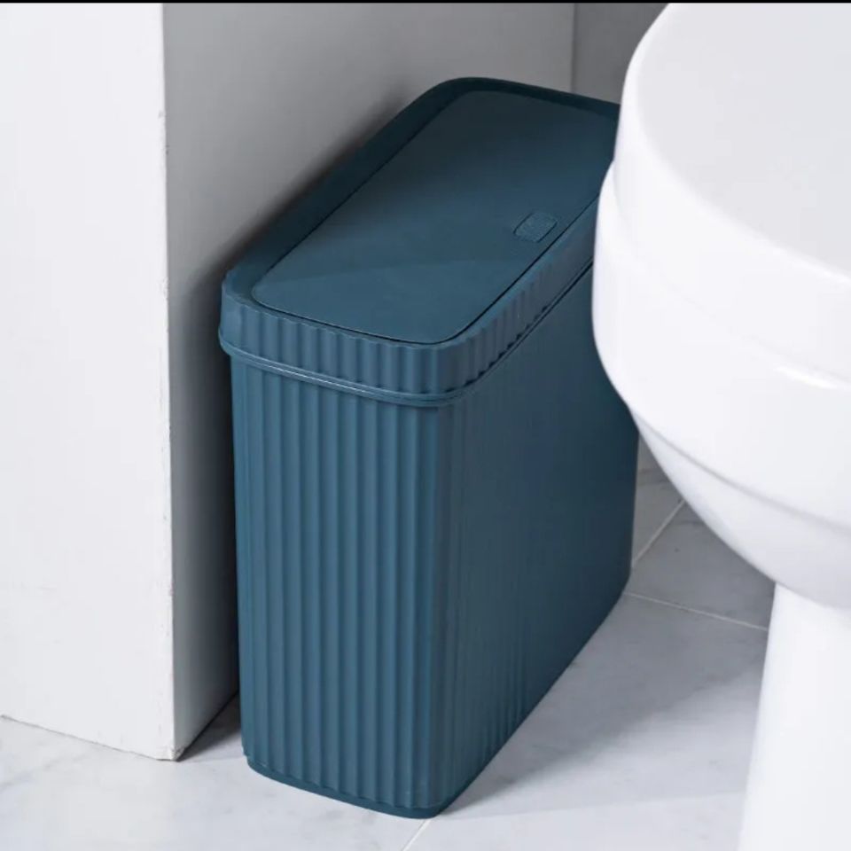 夾縫垃圾桶大小號按壓式客廳臥室衛生間廁所窄縫防臭垃圾簍