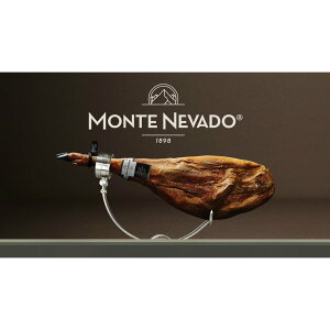 《AJ歐美食鋪》西班牙 Monte Nevado 橡子放養 100%純種伊比利豬 帶骨火腿(後腿) 黑標等級