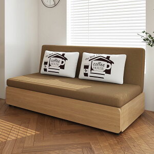 【限時優惠】折疊沙發床客廳兩用小戶型單人雙人多功能儲物簡約布藝推拉沙發床