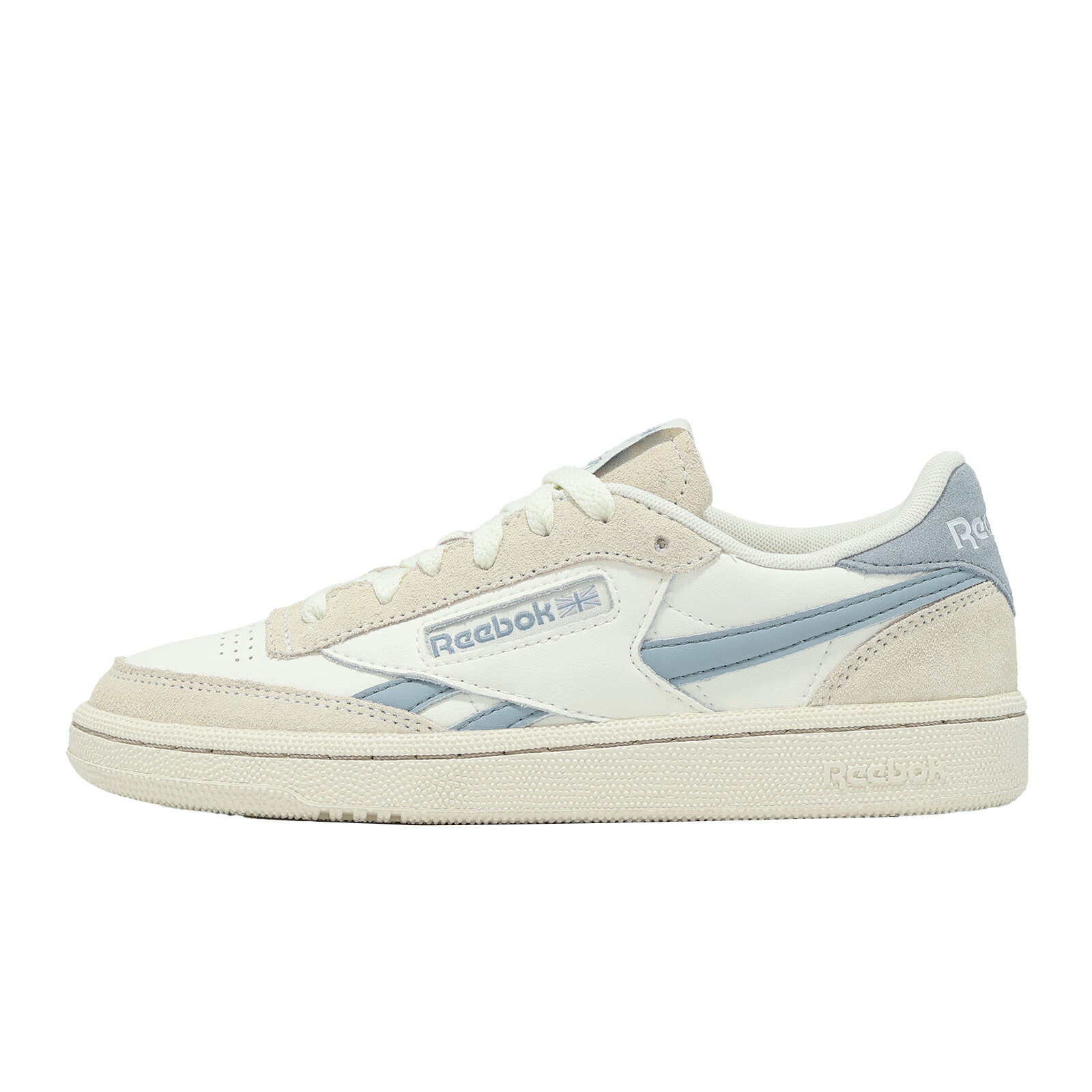 Reebok 休閒鞋 Club C Revenge II 女鞋 白 藍 麂皮 皮革 復古 100229541