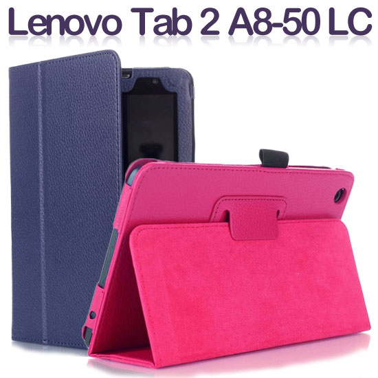  【斜立】聯想 Lenovo Tab 2 A8-50 LC/F 平板專用 荔枝紋皮套/側掀展示保護套/帶筆插 評比