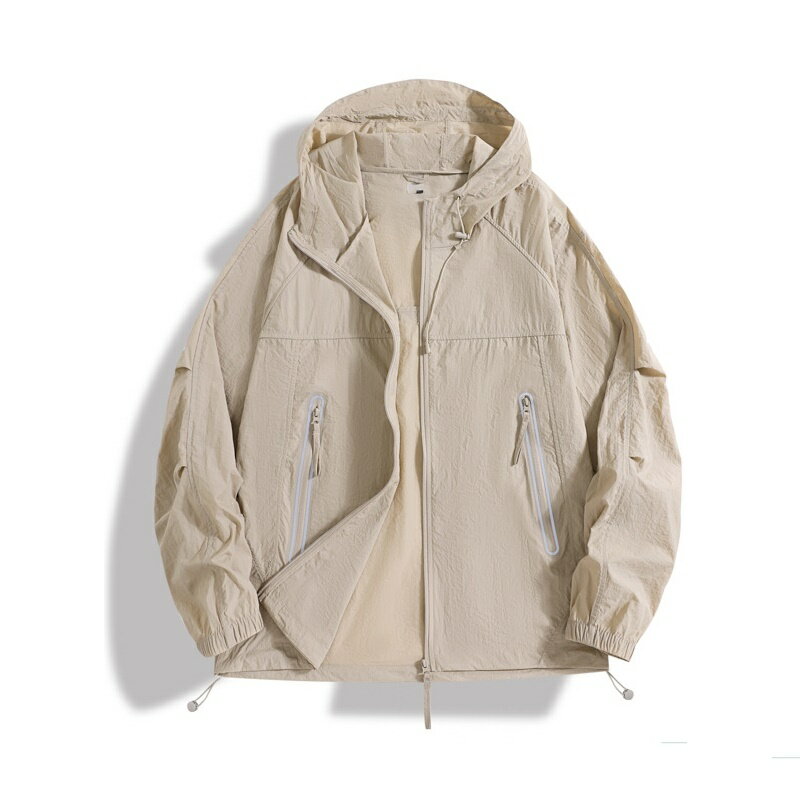 現貨+預購 防曬外套速乾冰絲連帽外套-男女防曬衣5色74ks94【獨家進口】【米蘭精品】 3