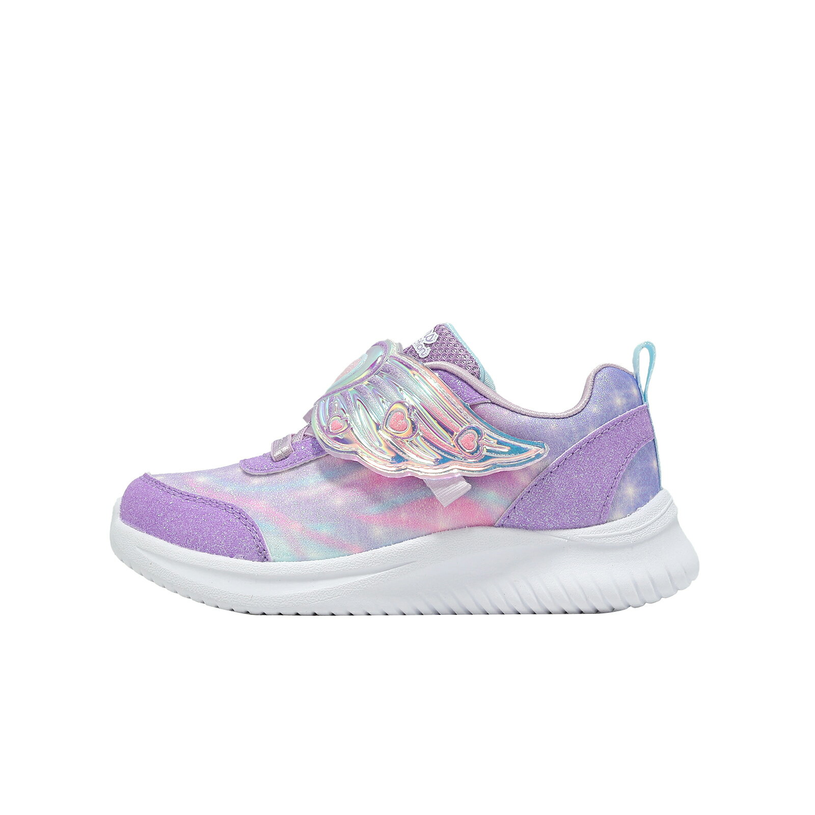 Skechers 休閒鞋 S Lights-Jumpsters 小童鞋 燈鞋 學步鞋 紫 魔鬼氈 303068NLAV