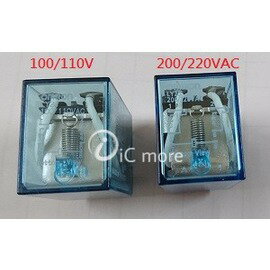 LY2N-J-AC100/110V OMRON LYJ系列 (附燈)小型功率繼電器RELAY(含稅)【佑齊企業 iCmore】