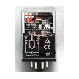 MKS2P-AC110V OMRON MK系列 圓8腳繼電器(含稅)【佑齊企業 iCmore】