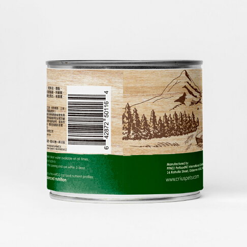 【CRIUS 克瑞斯】全齡貓罐 天然紐西蘭 低敏無穀 單一純肉 主食罐 鮮鮪魚 175G 1