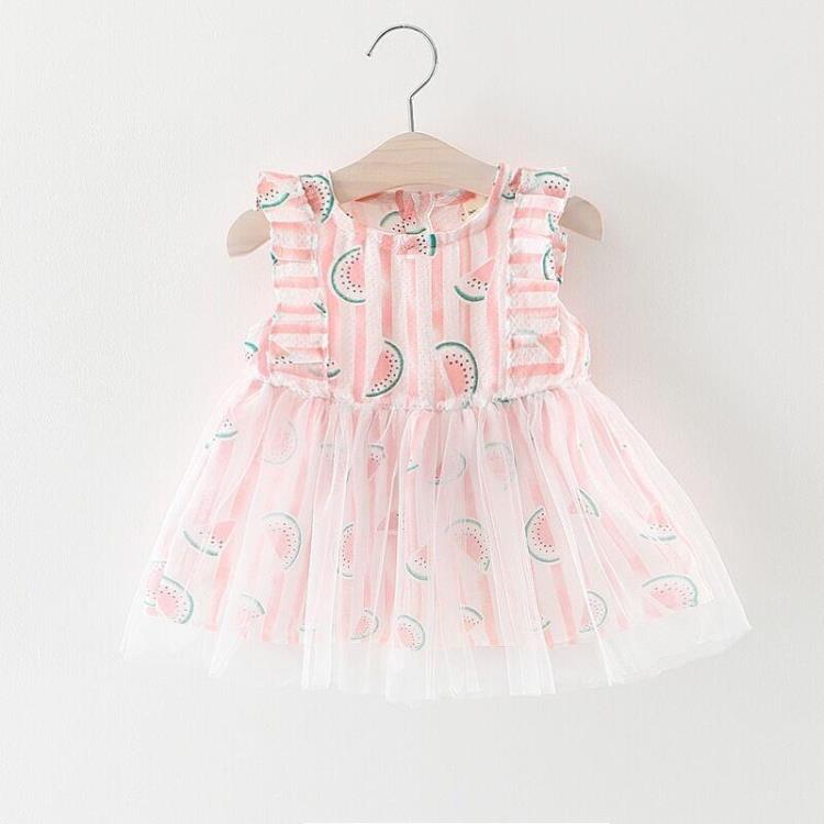 2019新款女童公主裙夏裝嬰兒童裙子寶寶連衣裙夏季1-3歲女紗裙2歲