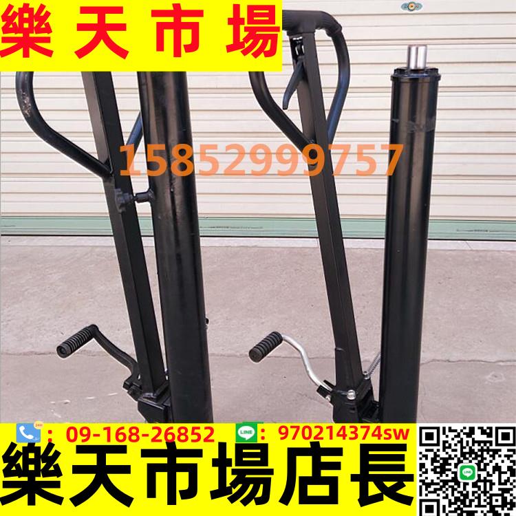 定製電動液壓泵站升高叉車配件手動堆高車油缸升降油泵千斤頂小液壓缸