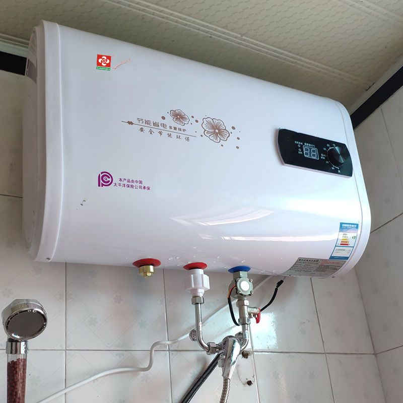 附發票 正品櫻花雪電熱水器洗澡家用省電60升扁桶圓桶速熱洗澡機40/80升