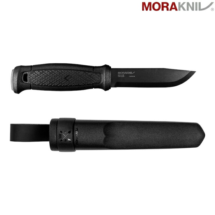 MORAKNIV 全龍骨厚刃高碳鋼直刀/露營小刀/ 塑膠護套Garberg 瑞典製 13716