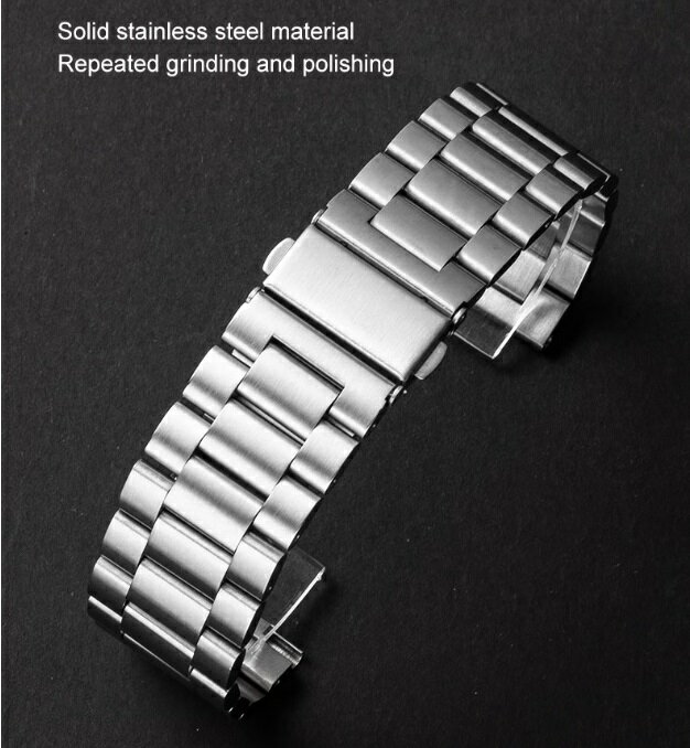 【三珠不鏽鋼】華碩 ASUS Zenwatch 2 錶帶寬度 18mm 錶帶 彈弓扣 錶環 金屬 替換 連接器 8