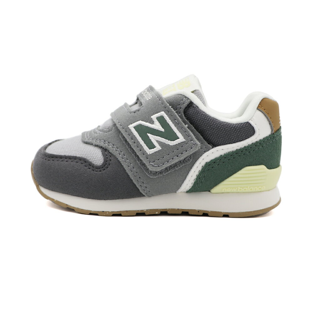 New Balance 996 NB 996 魔鬼氈 運動鞋 小童鞋 灰綠 S1464 (IZ996RB3)