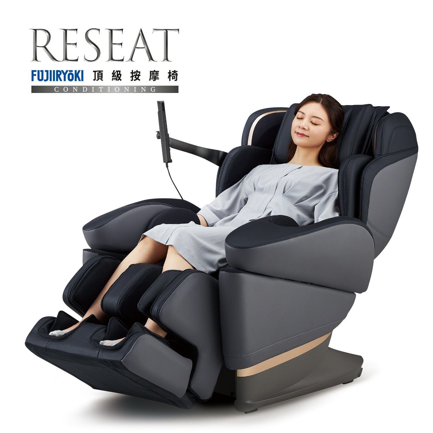 FUJIIRYOKI 日本製RESEAT頂級按摩椅｜富士醫療器JP-3000 5D-Ai Plus