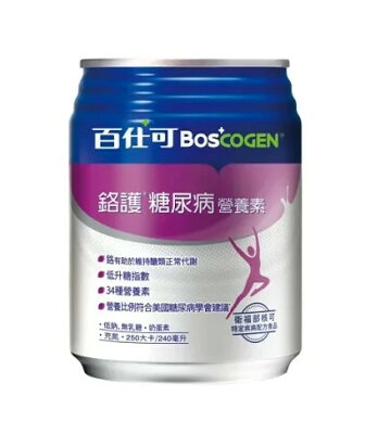 百仕可 鉻護糖尿病營養素 (240ml/24罐/箱)【杏一】