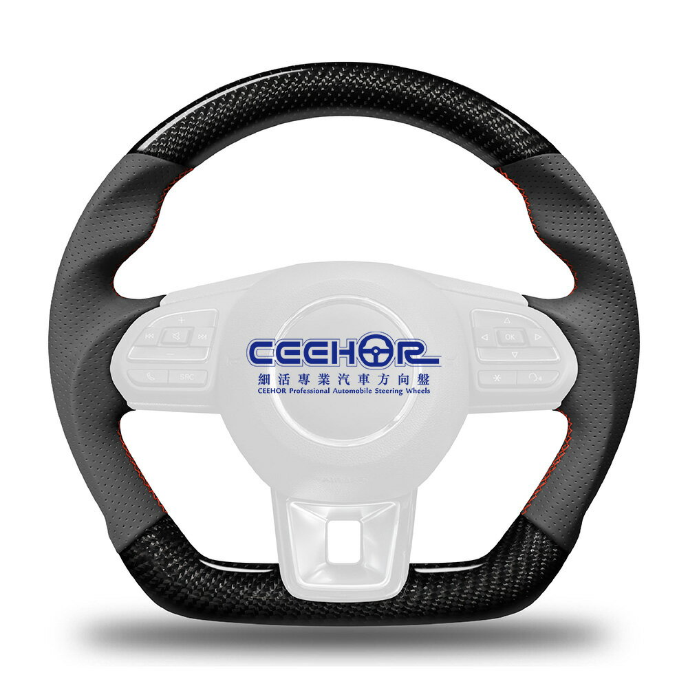 [細活方向盤] 正碳纖維款 ZS HS MG 變形蟲方向盤